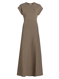 Ribbed Maxi Dress