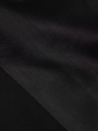 Stretch-Wool Bubble Maxi Dress