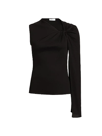 Twist Cape Cotton Top