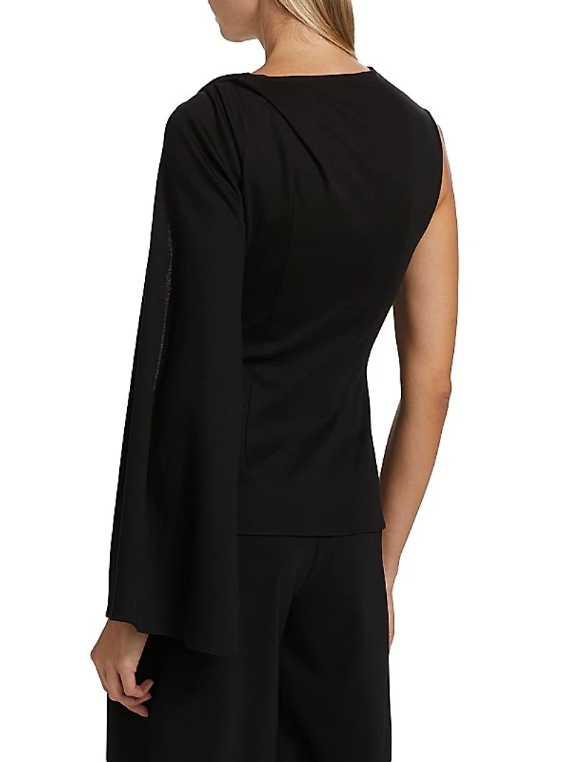 Twist Cape Cotton Top