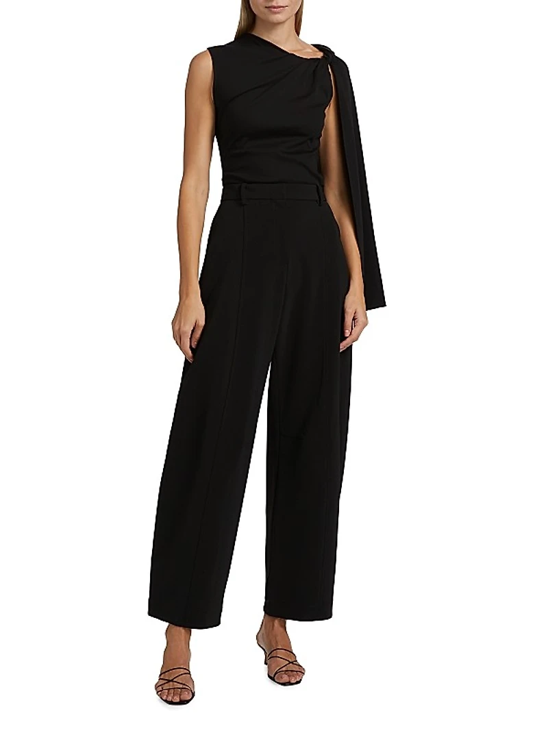 Twist Cape Cotton Top