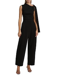 Twist Cape Cotton Top