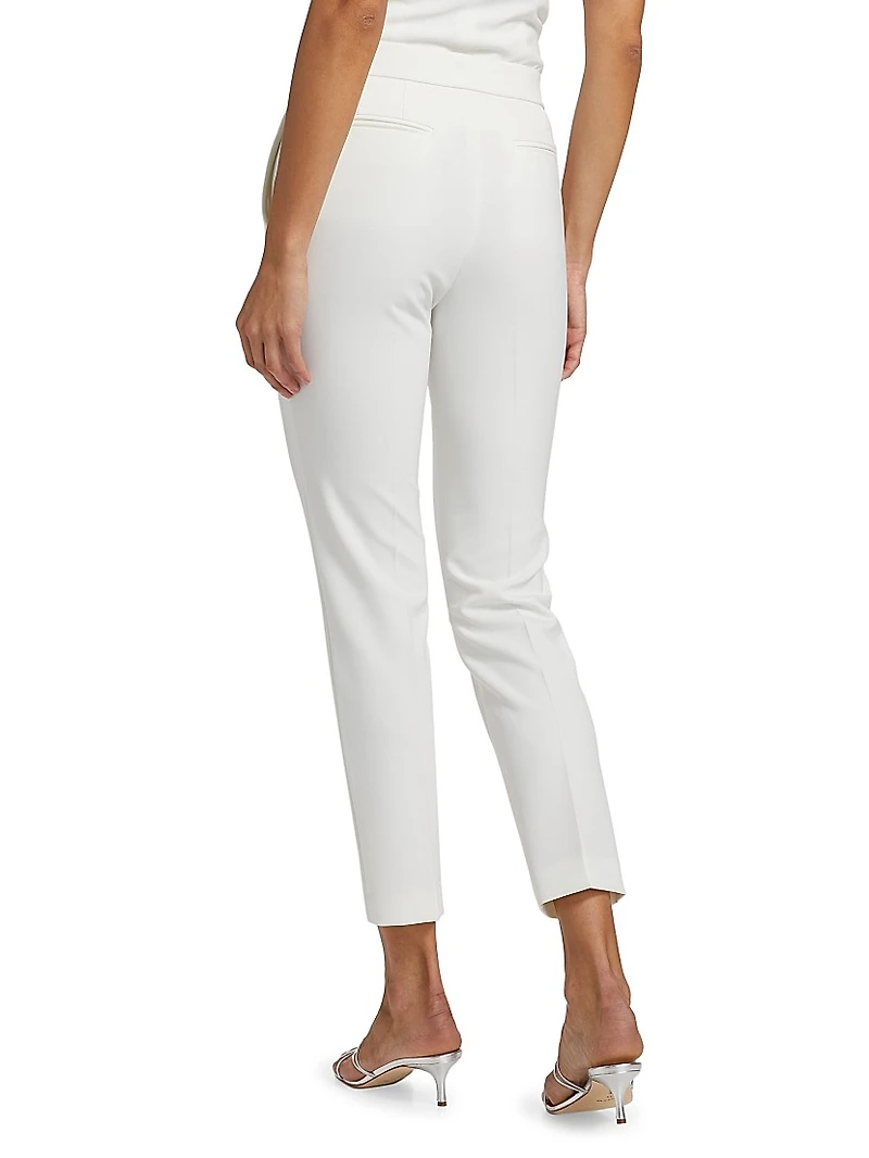 Technical Cady Crop Skinny Pants