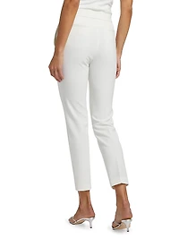 Technical Cady Crop Skinny Pants