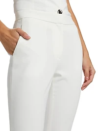 Technical Cady Crop Skinny Pants