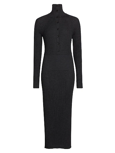Maeve Knit Wool & Silk Dress