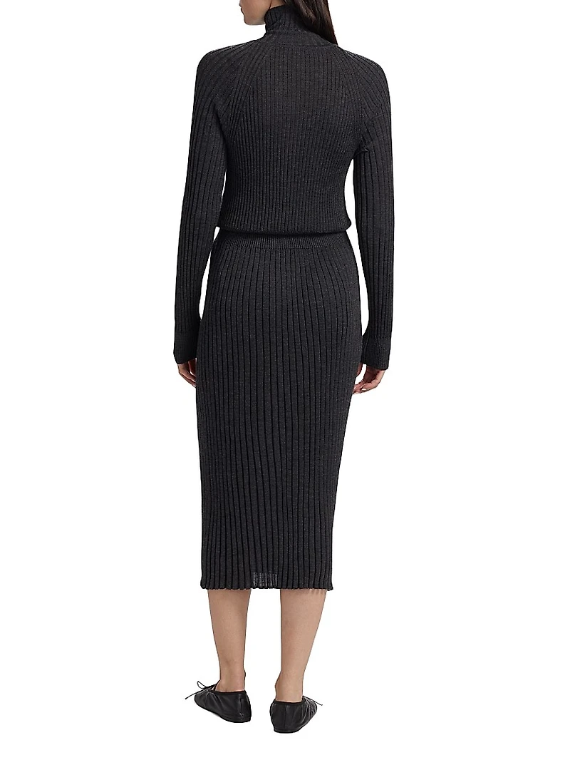 Maeve Knit Wool & Silk Dress