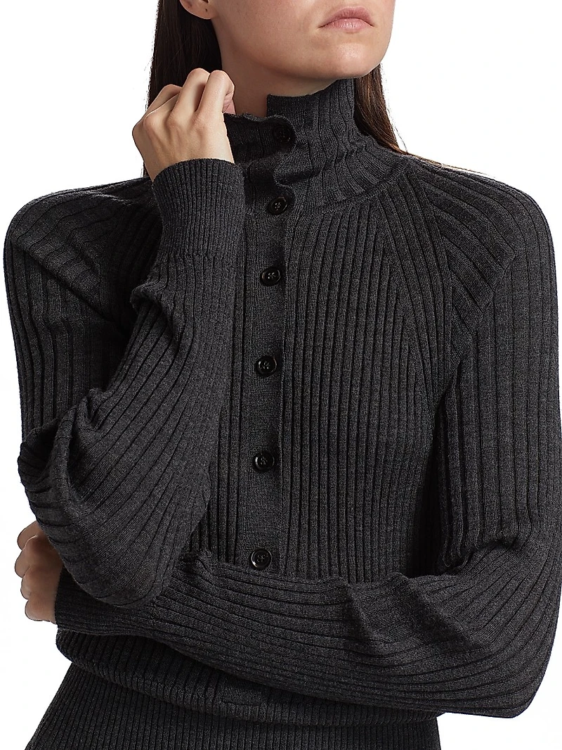 Maeve Knit Wool & Silk Dress