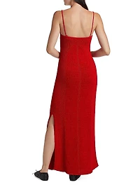 Suki Pointelle-Knit Slipdress