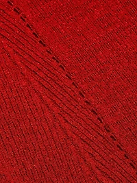 Suki Pointelle-Knit Slipdress