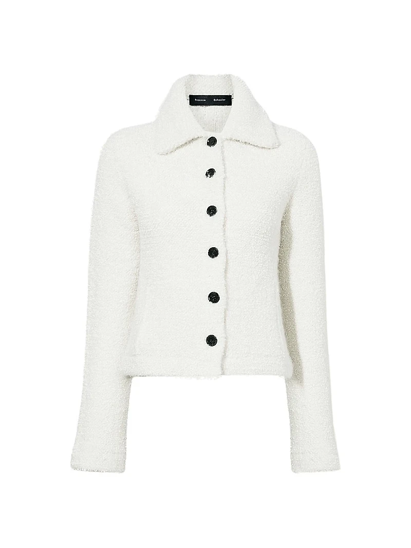 Sylvie Loop Bouclé Jacket