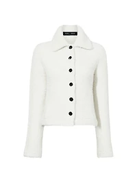 Sylvie Loop Bouclé Jacket