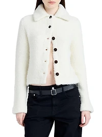 Sylvie Loop Bouclé Jacket