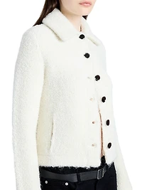 Sylvie Loop Bouclé Jacket