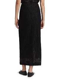 Jasmine Stretch Lace Maxi Skirt