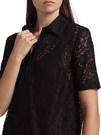 Rainer Stretch Lace A-line Minidress