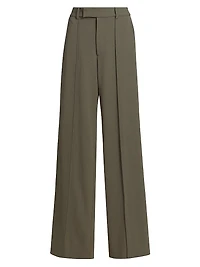 Weyes Matte Viscose Crepe Pants