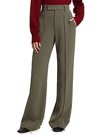 Weyes Matte Viscose Crepe Pants