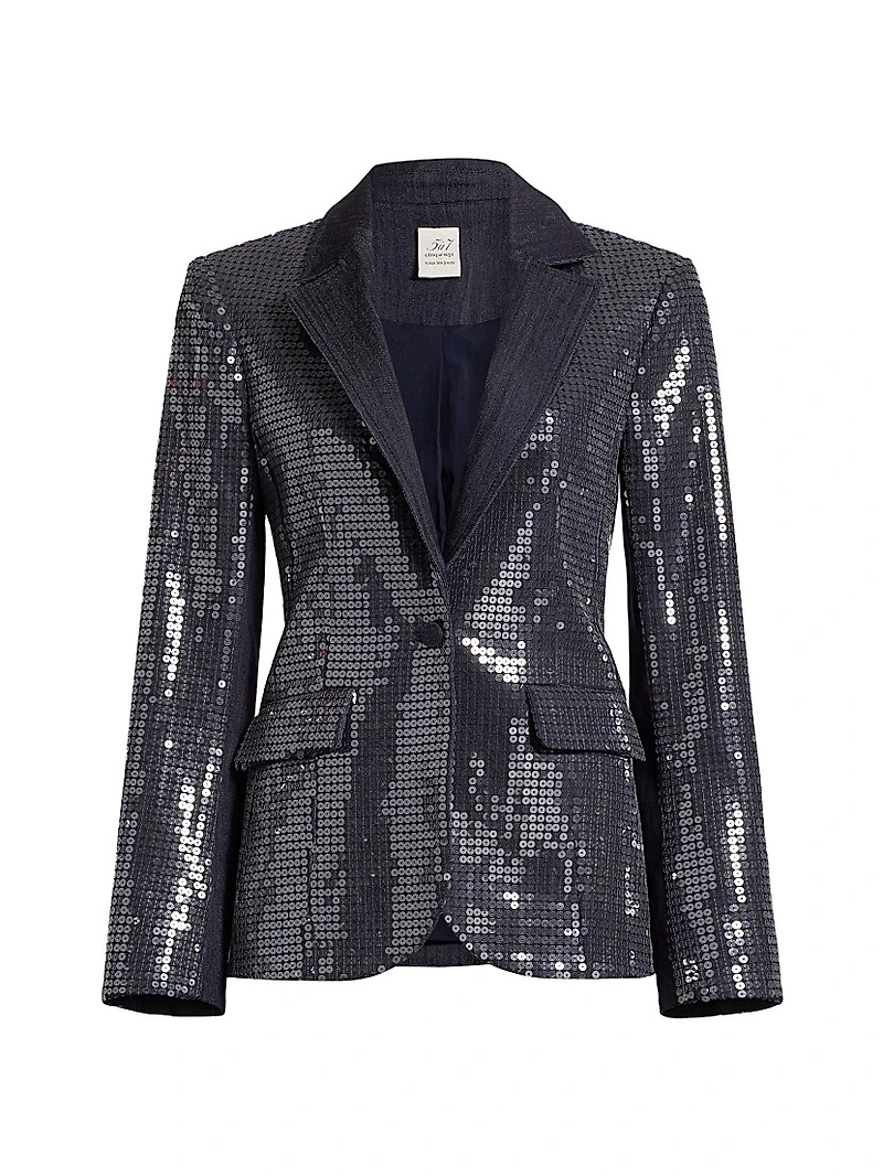 Skyla Sequined Blazer