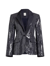 Skyla Sequined Blazer