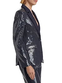 Skyla Sequined Blazer