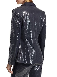 Skyla Sequined Blazer