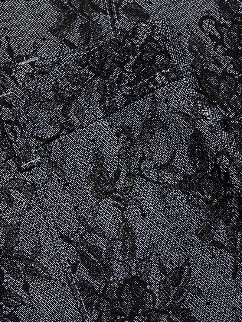 Evelyn Lace Cotton-Blend Crop Pants