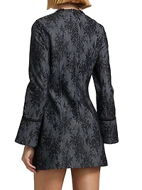 Reina Lace Cotton-Blend Minidress
