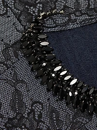 Reina Lace Cotton-Blend Minidress