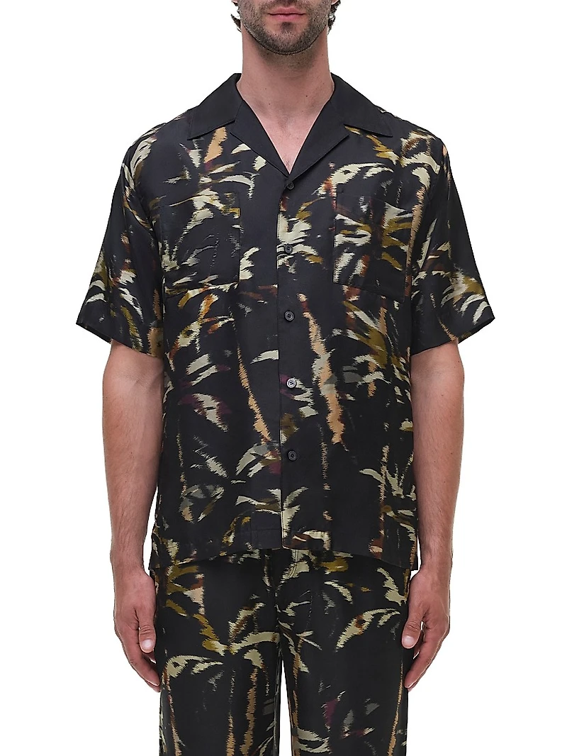 Connor Silk Camp Shirt