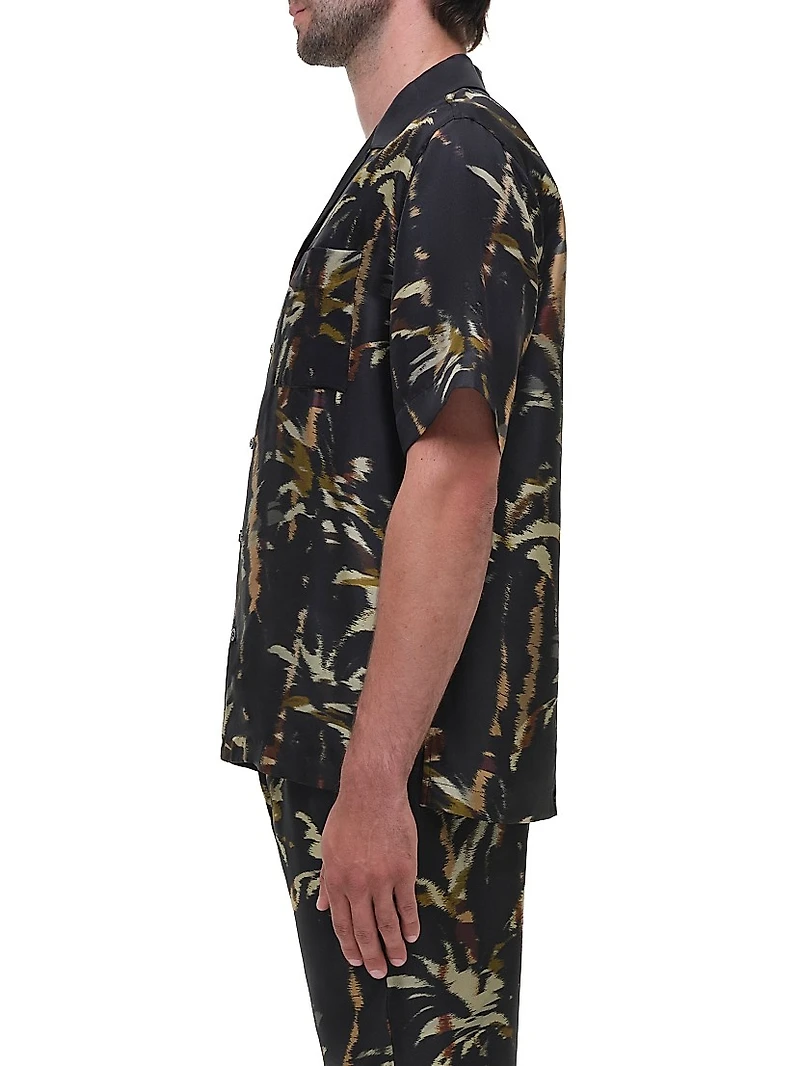 Connor Silk Camp Shirt