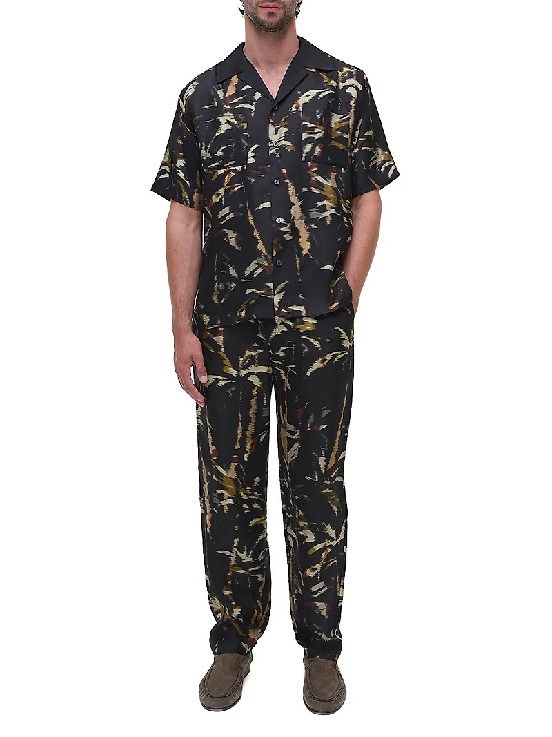 Connor Silk Camp Shirt