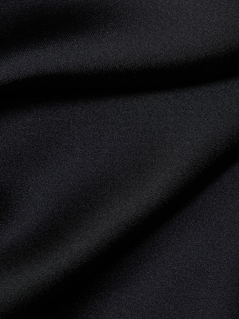 Haleigh Charmeuse Cowlneck Gown