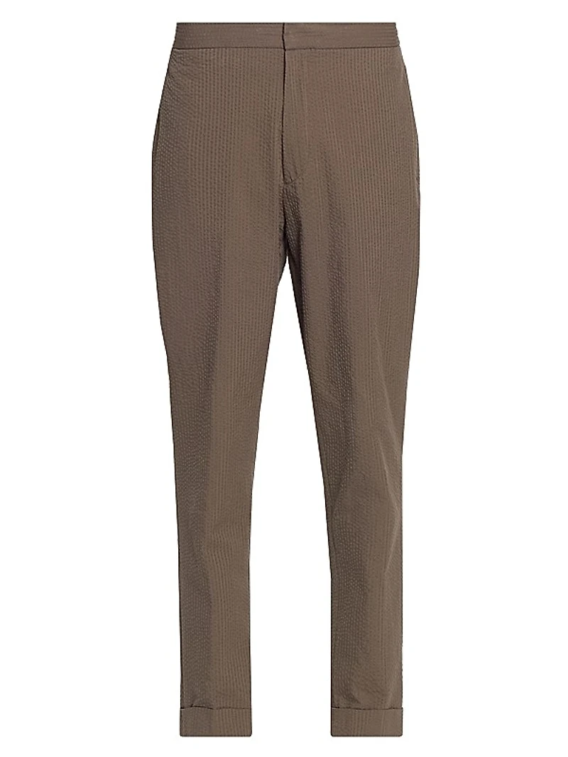 Joseph Cotton Seersucker Trousers