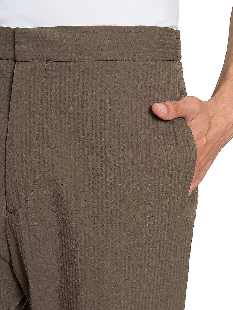 Joseph Cotton Seersucker Trousers