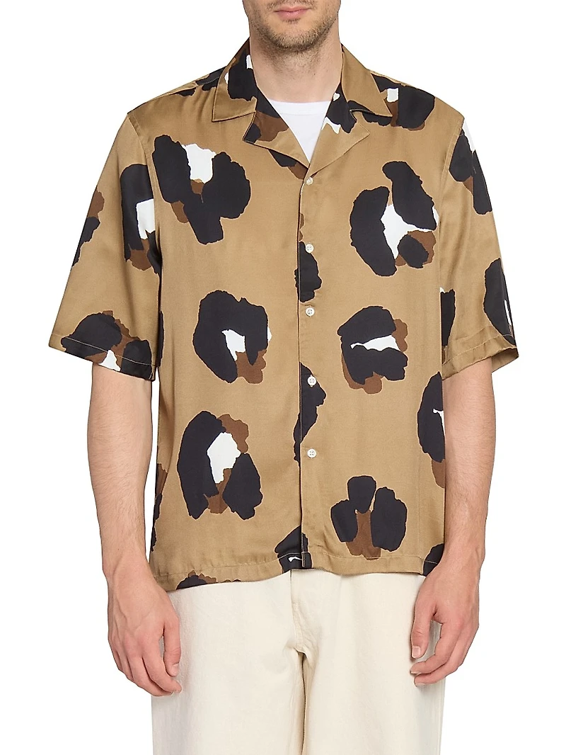 Eren Leopard Print Shirt