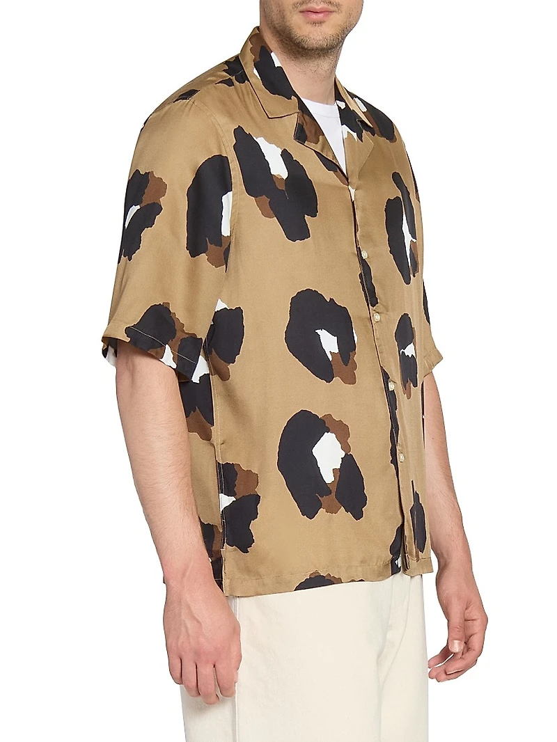 Eren Leopard Print Shirt