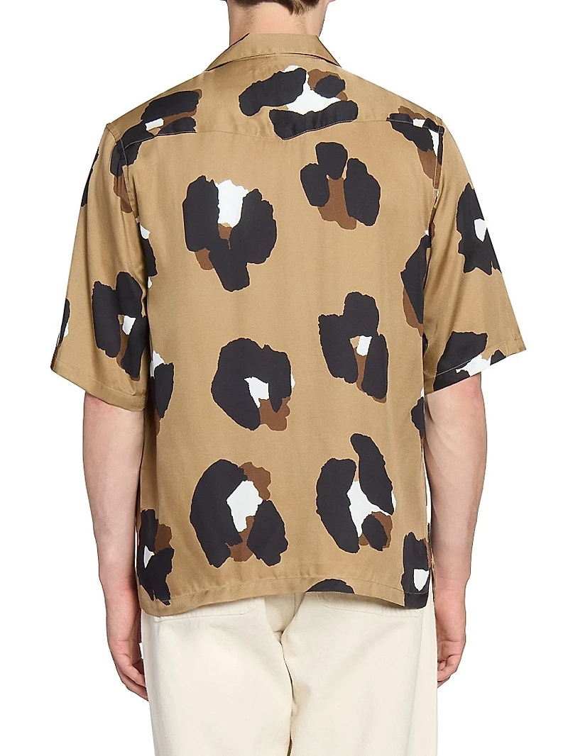 Eren Leopard Print Shirt