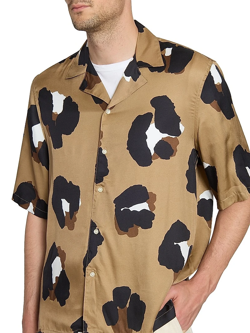Eren Leopard Print Shirt