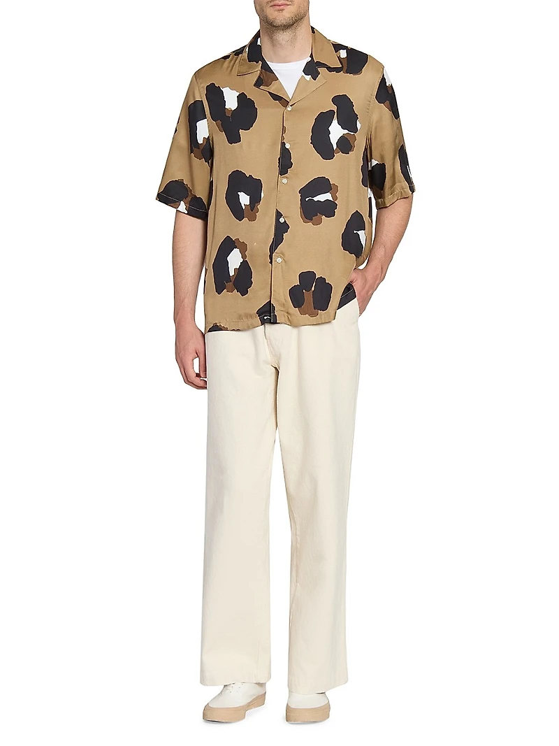 Eren Leopard Print Shirt