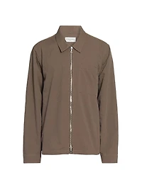 Malo Jap Cotton-Blend Seersucker Jacket