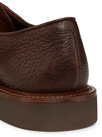 Leather Lace-Up Shoes