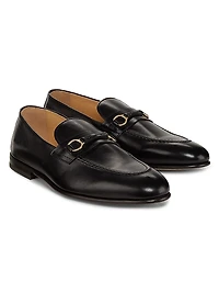 Bit Leather Loafers