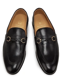 Bit Leather Loafers
