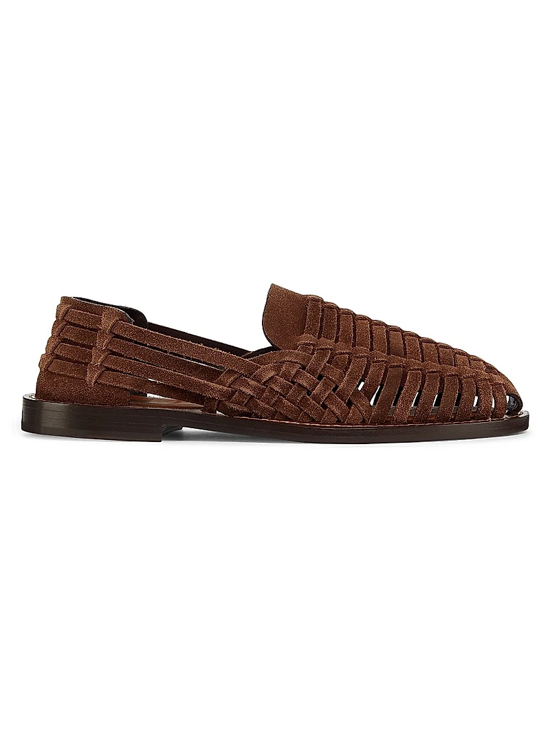 Woven Leather Sandals
