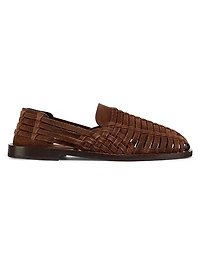 Woven Leather Sandals