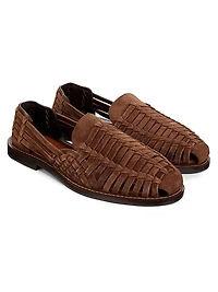 Woven Leather Sandals