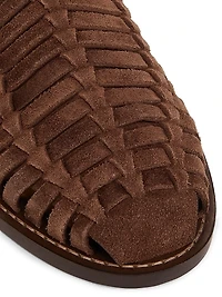 Woven Leather Sandals