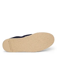 Suede & Leather Espadrilles
