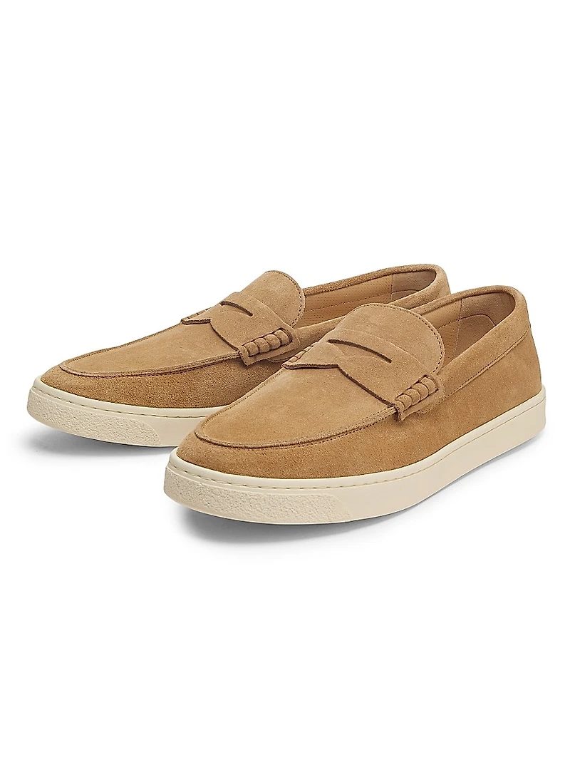 Suede Loafers